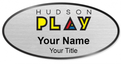 Custom name badges for Hudson Play