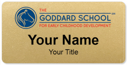 Custom name badges for Goddard School for Early Childhood Development