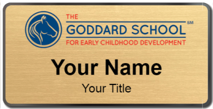 Custom name badges for Goddard School for Early Childhood Development