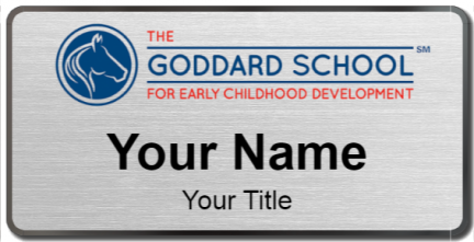 Custom name badges for Goddard School for Early Childhood Development
