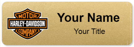 Custom name badges for Harley Davidson