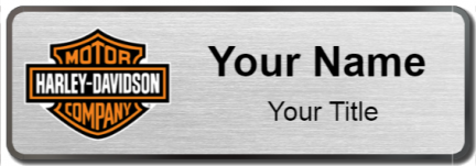 Custom name badges for Harley Davidson