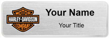 Custom name badges for Harley Davidson