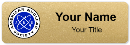 Custom name badges for American Nuclear Society