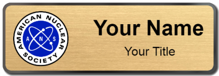 Custom name badges for American Nuclear Society