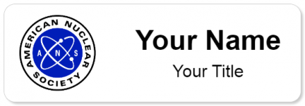 Custom name badges for American Nuclear Society