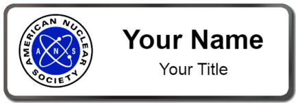 Custom name badges for American Nuclear Society