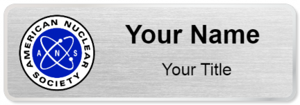 Custom name badges for American Nuclear Society