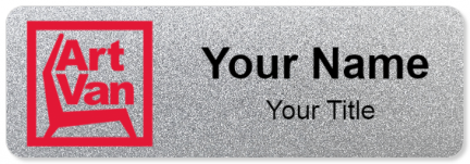 Custom name badges for Art Van