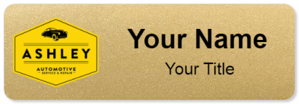 Custom name badges for Ashley Automobile Service and Repair