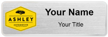 Custom name badges for Ashley Automobile Service and Repair
