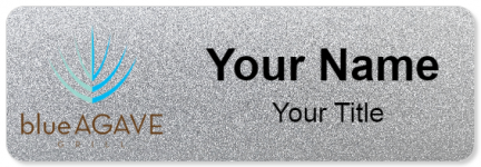 Custom name badges for blueAgave Grill
