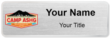 Custom name badges for Camp ASHG