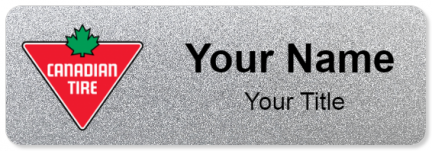 Custom name badges for Canadian Tire