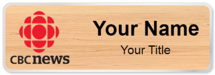 Custom name badges for CBC News