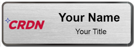 Custom name badges for Certified Restoration Drycleaning Network