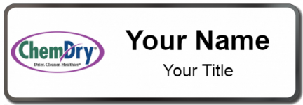 Custom name badges for ChemDry