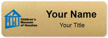 Custom name badges for Childrens Museum of Houston