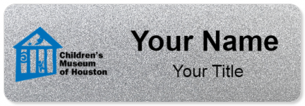 Custom name badges for Childrens Museum of Houston