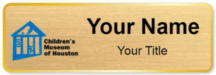 Custom name badges for Childrens Museum of Houston