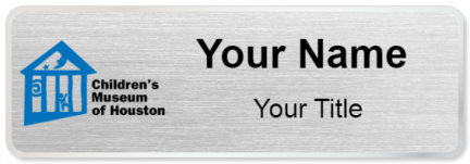 Custom name badges for Childrens Museum of Houston