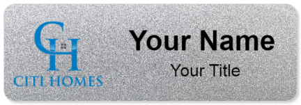 Custom name badges for Citi Homes