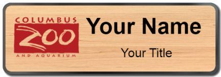 Custom name badges for Columbus Zoo and Aquarium