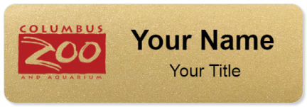 Custom name badges for Columbus Zoo and Aquarium