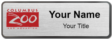 Custom name badges for Columbus Zoo and Aquarium