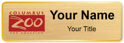 Custom name badges for Columbus Zoo and Aquarium