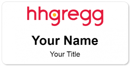 Custom name badges for hhgregg