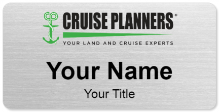 Custom name badges for Cruise Planners