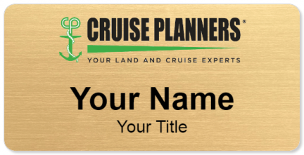 Custom name badges for Cruise Planners