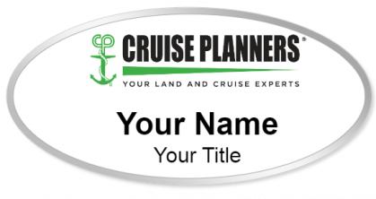 Custom name badges for Cruise Planners