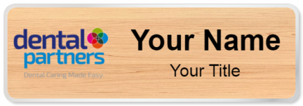 Custom name badges for Dental Partners