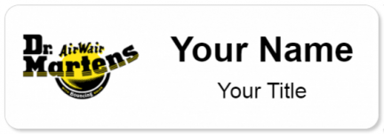 Custom name badges for Dr Martens Air Wair