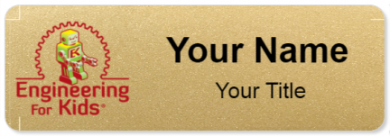 Custom name badges for Engineering for Kids