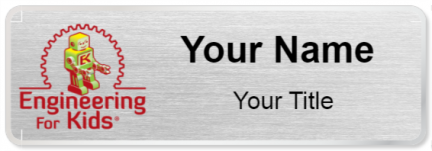 Custom name badges for Engineering for Kids