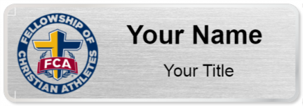 Custom name badges for Fellowship of Christian Athletes