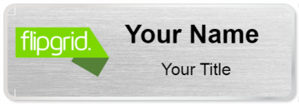 Custom name badges for Flipgrid