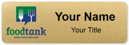 Custom name badges for Foodtank