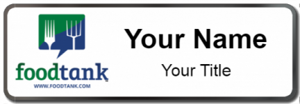 Custom name badges for Foodtank
