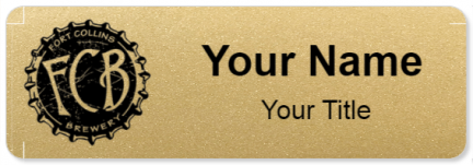 Custom name badges for Fort Collins Brewery