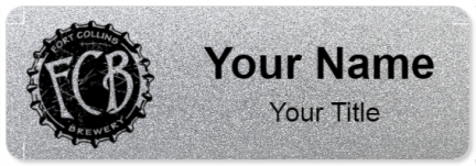 Custom name badges for Fort Collins Brewery