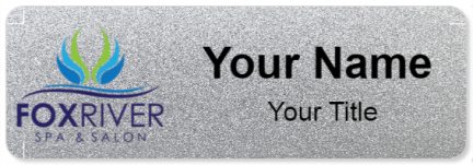 Custom name badges for Fox River Spa and Salon