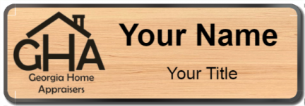 Custom name badges for Georgia Home Appraisers