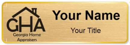 Custom name badges for Georgia Home Appraisers