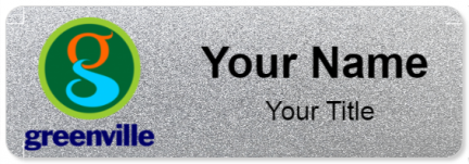 Custom name badges for Greenville