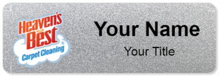 Custom name badges for Heavens Best Carpet Cleaning