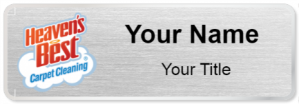 Custom name badges for Heavens Best Carpet Cleaning